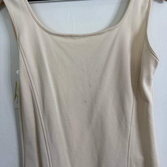 Halara Light Beige Tank Mini Dress Size Medium New - Picture 7 of 7